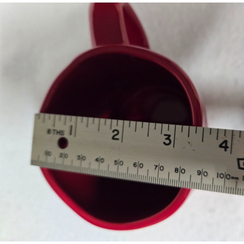 Rae Dunn BELIEVE Red Mug Artisan Collection by Magenta Christmas Coffee Cup - Picture 11 of 11